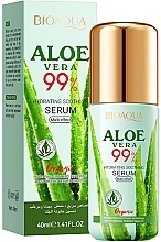 Парфумерія, косметика Сироватка для обличчя з алое вера - Bioaqua Aloe Vera 99% Hydrating Soothing Serum 