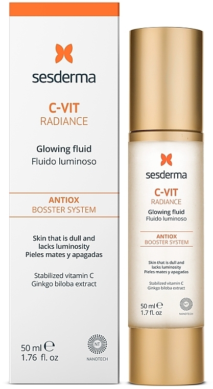 Сияющий флюид - SesDerma Laboratories C-Vit Radiance Glowing Fluid — фото N2