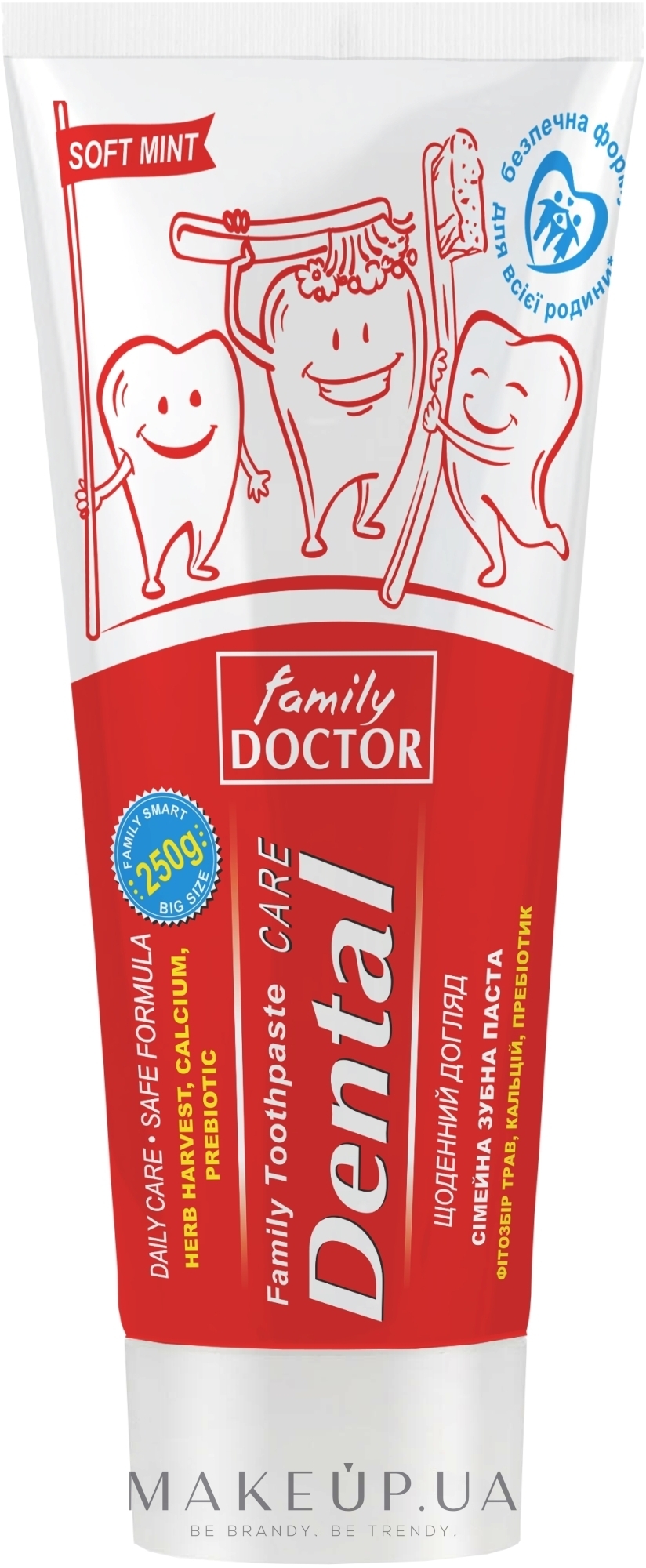 Сімейна зубна паста  - Family Doctor Dental Care Toothpaste — фото 250g