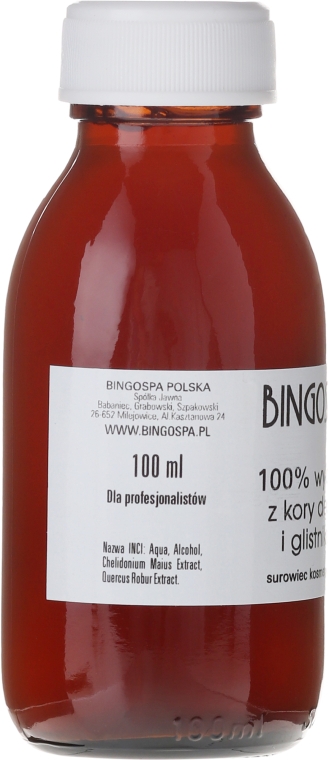 Екстракт кори дуба і чистотілу 100% - BingoSpa — фото N2