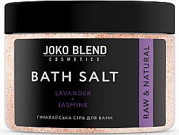 Духи, Парфюмерия, косметика Гималайская соль для ванн "Лаванда-Жасмин" - Joko Blend Bath Salt