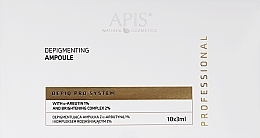 Парфумерія, косметика Депігментувальна ампула з альфа-арбутином 1% - Apis Depiq Pro System Depigmenting Ampoule