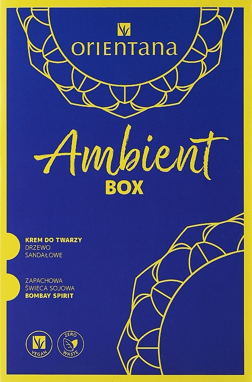 Набір - Orientana Ambient Box (cr/50g + candle/110g) — фото N1
