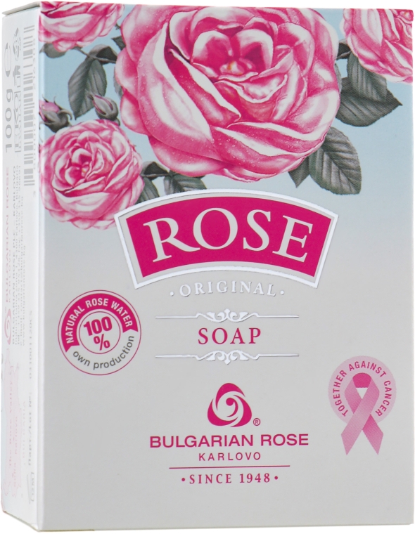 Набор "Rose" - Bulgarian Rose (cr/50ml + h/cr/50ml + cr/soap/100g + gel/200ml + micellar/water/150ml) — фото N7