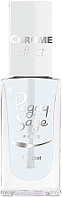 Верхнє покриття для нігтів з ефектом хрому - Peggy Sage Top Coat Chrome Effect — фото N1