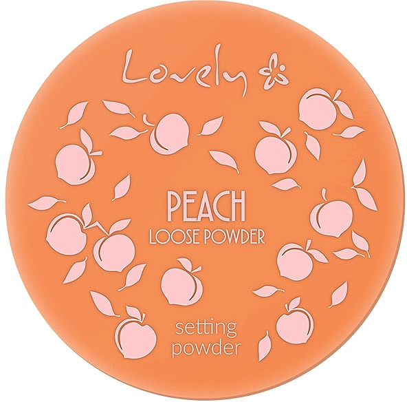 Прозрачная пудра для лица - Lovely Peach Loose Powder Setting Powder — фото N1