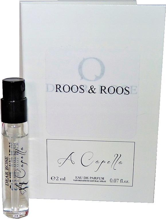 Roos & Roos A Capella - Парфюмированная вода (пробник) — фото N2