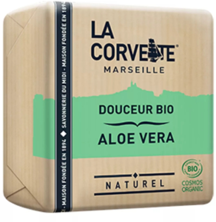 Органическое мыло "Алоэ Вера" - La Corvette Aloe Vera Soap — фото N2