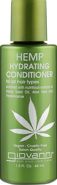 Кондиціонер для волосся - Giovanni Hemp Hydrating Conditioner (міні) — фото N1