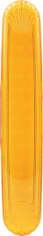 Футляр для зубной щётки, 88049, прозрачный, желтый - Top Choice — фото N1