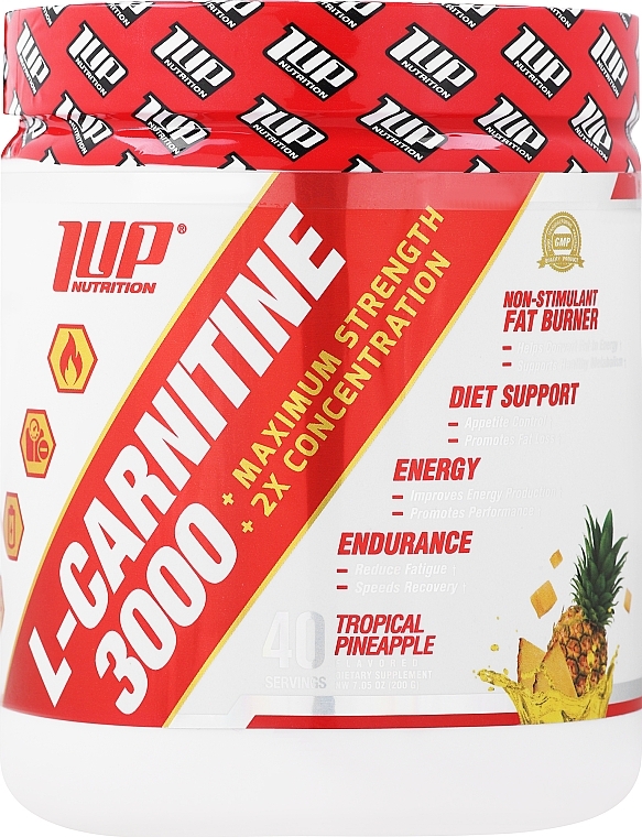 L-карнітин зі смаком ананаса - 1Up Nutrition L-Carnitine 3000 — фото N1