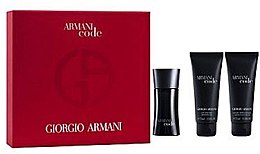 Духи, Парфюмерия, косметика Giorgio Armani Armani Code - Набор (edt/75ml + ash/balm/75ml + sh/gel/75ml)