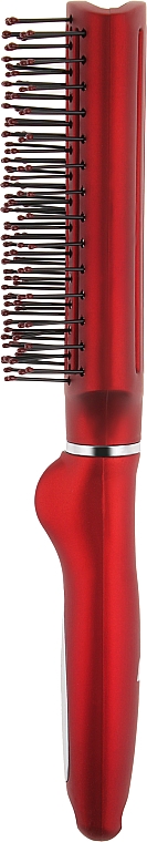 Щітка для волосся, червона, 24 см - Titania Salon Professional — фото N2
