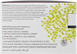 Ексфоліант для тіла, з сіллю та есенціальними оліями - Algologie Body Scrub With Sea Salt & Essential Oils — фото N4