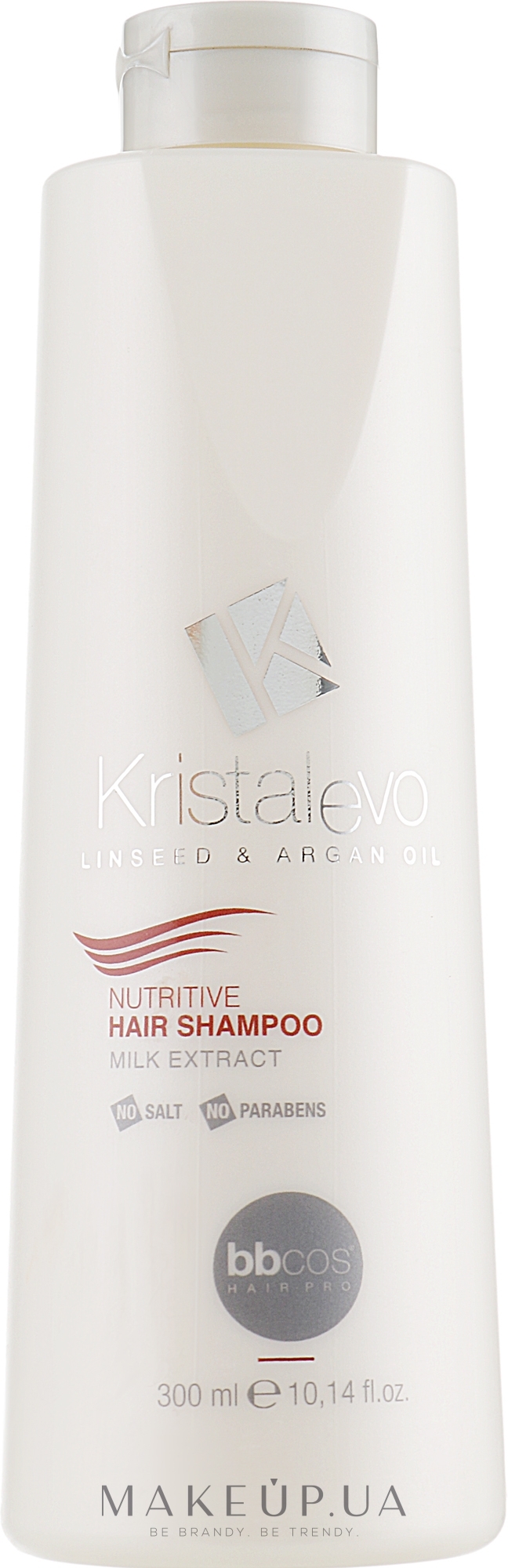 Шампунь для волосся, живильний - Bbcos Kristal Evo Nutritive Hair Shampoo — фото 300ml