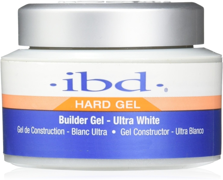 Конструирующий гель, ультра белый - IBD Builder Gel Ultra White — фото N1