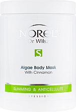 Маска альгинатная для тела с корицей - Norel Algae body mask with cinnamon — фото N1