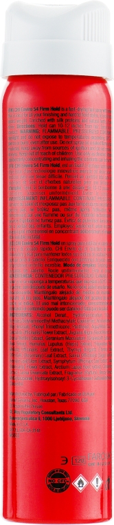 Лак для волос сильной фиксации - CHI Enviro 54 Firm Hold Hair Spray — фото N4