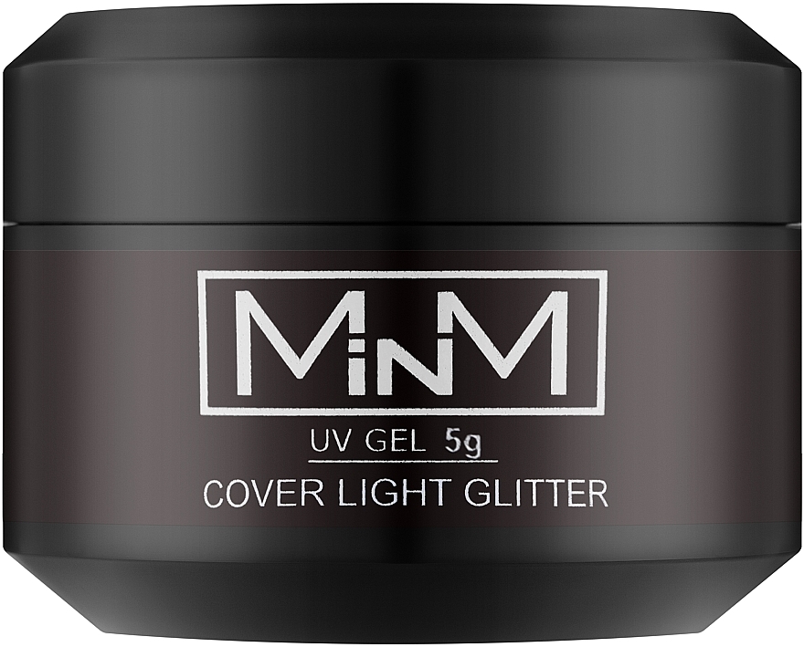 Гель камуфлюючий - M-in-M Gel Cover Light Glitter — фото N1