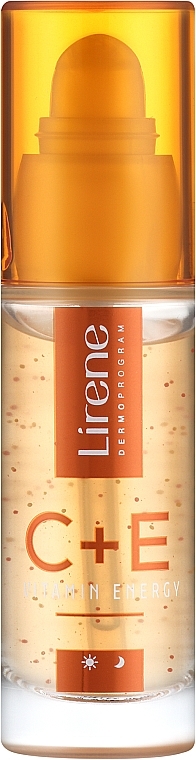 Концентрована сироватка для обличчя - Lirene C+E Vitamin Energy Serum — фото N1