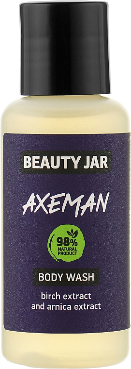 Гель для душу з екстрактом берези й арніки - Beauty Jar Axeman Body Wash — фото N1