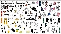 Парфумерія, косметика Дизайнерські наклейки для нігтів "Harry Potter" - StickersSpace 