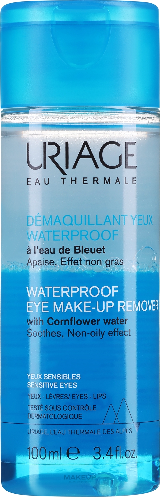 Средство для снятия водостойкого макияжа с глаз - Uriage Waterproof Eye Make-Up Remover — фото 100ml