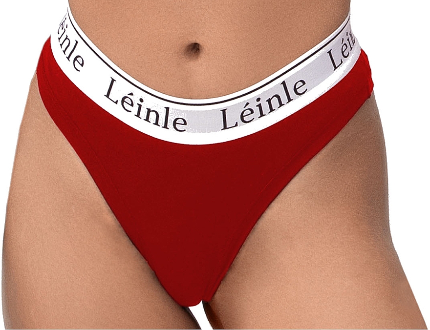 Трусы женские "Leinle" №75, красные - Roksana — фото N1