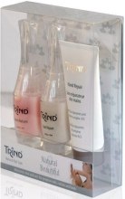 Духи, Парфюмерия, косметика Набор для ухода за ногтями и руками - Trind Natural & Beautiful Set (nail rep/9ml + cr/25ml + bal/9ml)