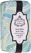 Натуральное мыло "Алоэ" - Essencias De Portugal Natura Aloe Vera Soap — фото N1