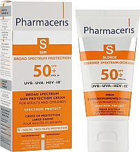 Духи, Парфюмерия, косметика Солнцезащитный крем широкого действия - Pharmaceris S Broad Spectrum Sun Protect Cream SPF50