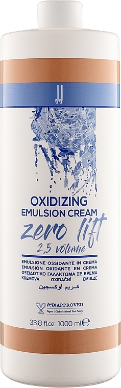 Окислительная крем-эмульсия - JJ's Zero Lift Oxidizing Emulsion Cream 2,5 Vol  — фото N1