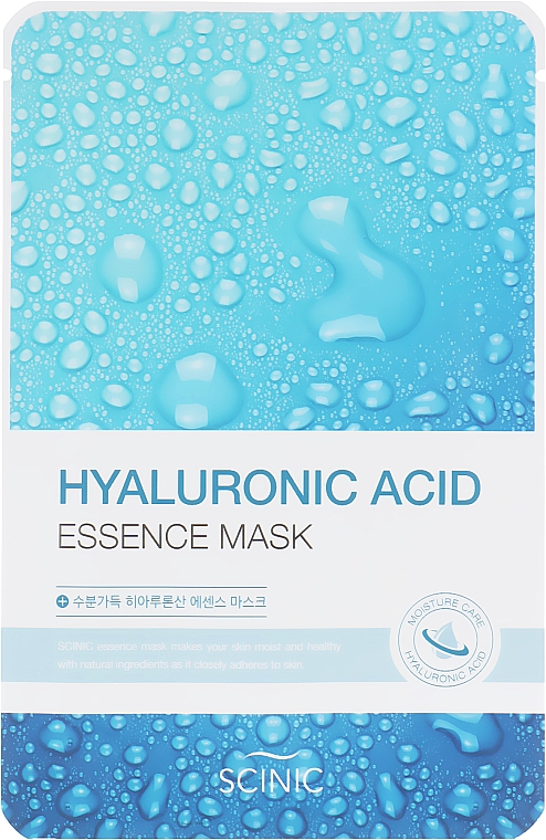 Тканинна маска з гіалуроновою кислотою - Scinic Hyaluronic Acid Essence Mask