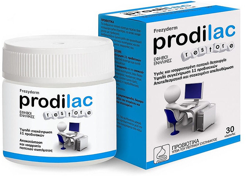 Пищевая добавка "Восстанавливающие пробиотики" - Frezyderm Prodilac Restore  — фото N1
