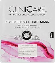 Духи, Парфюмерия, косметика Регенерирующая лифтинг-маска с 0,5% гиалуроновой кислотой - ClinicCare Hyal Egf Refresh/Tight Lifting/Skin Rejuv. Mask 0.5% HA