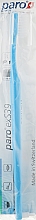 Духи, Парфюмерия, косметика Зубная щетка "exS39" (в полиэтиленовой упаковке), голубая - Paro Swiss Toothbrush