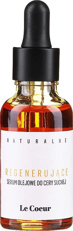 Регенерувальна олійна сироватка для обличчя з олією обліпихи та альфа-бісабололом - Le Coeur — фото N1
