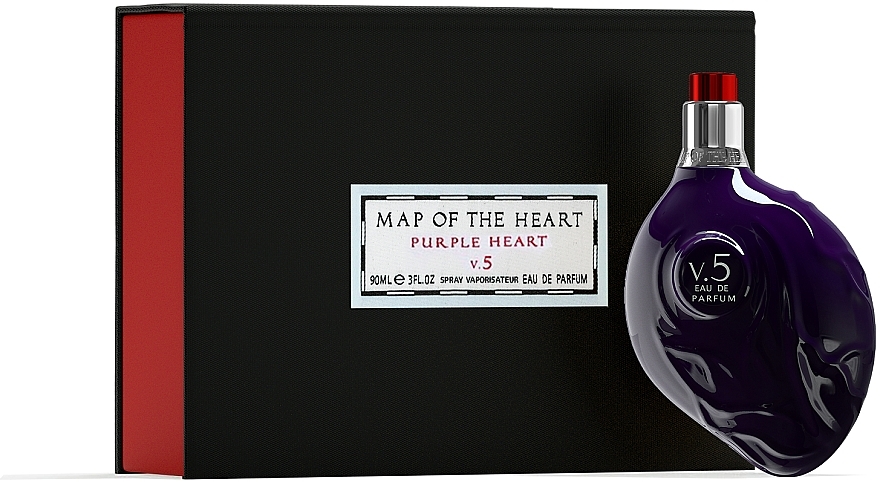 Map Of The Heart Purple Heart - Парфюмированная вода — фото N2