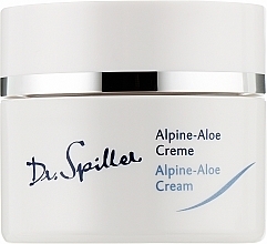 Парфумерія, косметика Крем для обличчя - Dr. Spiller Alpine-Aloe Cream (міні)