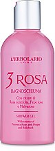 Пена для ванны-гель для душа "3 Розы" - L'Erbolario 3 Rosa Bagnoschiuma  — фото N2