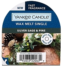 Ароматический воск - Yankee Candle Silver Sage & Pines Wax Melts  — фото N1