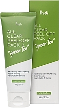 Духи, Парфюмерия, косметика Маска-пленка "Зеленый чай" - Prreti All Clear Peel-Off Pack Green Tea