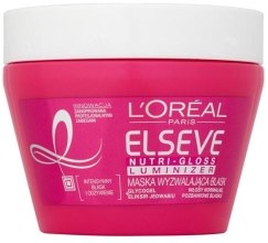 Парфумерія, косметика Маска для волосся - Loreal Elseve Nutri-Gloss Luminizer High Shine Mask