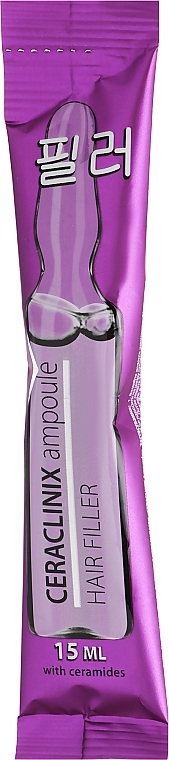 Ампула-филлер для волос с керамидами - Lady Wow Hair Filler Ceraclinix Ampoule — фото N2