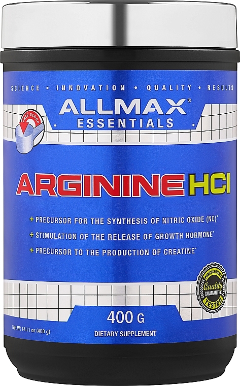 L-аргінін - AllMax Nutrition Arginine HCL — фото N1