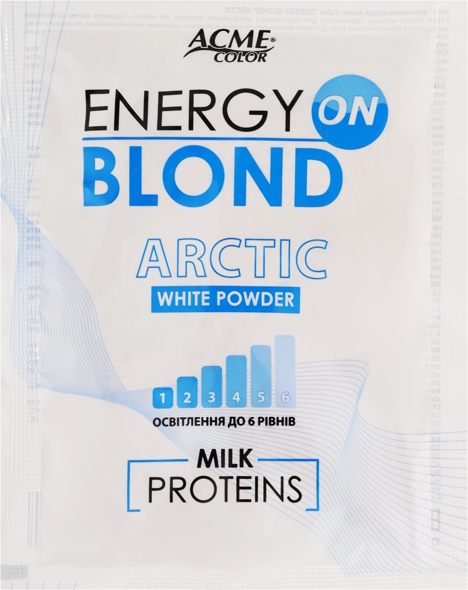 Освітлююча пудра для волосся - Acme Color Energy Blond Arctic — фото 25g