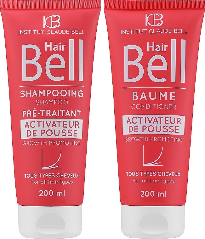 Набір - Institut Claude Bell Hairbell Gift Set (shmp/200ml + h/cond/200ml) — фото N1