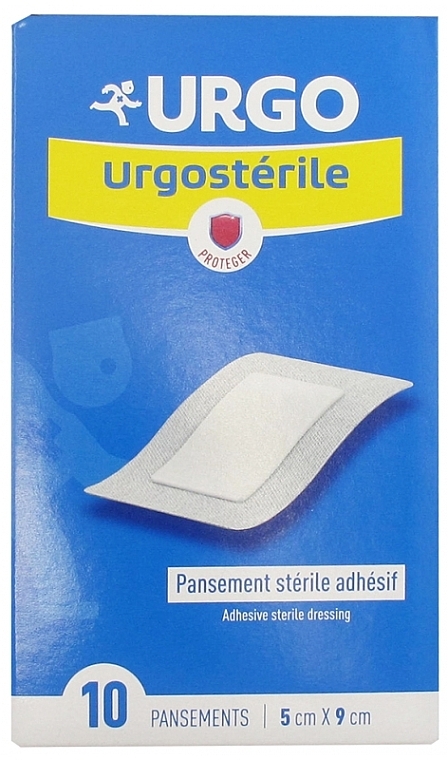 Пластырь медицинский стерильный , 5х9 см - Urgo Urgosterile — фото N1