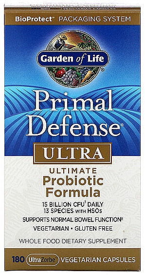 Харчова добавка - Garden of Life Wild Primal Defense Ultra Probiotic Formula — фото N1