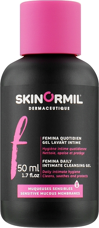 Очищувальний гель для щоденної інтимної гігієни - Skinormil Femina Daily — фото N3